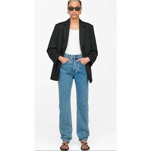 High Rise Relaxed Tapered Leg